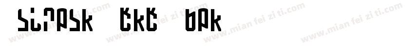 Martian Mono Thin字体转换